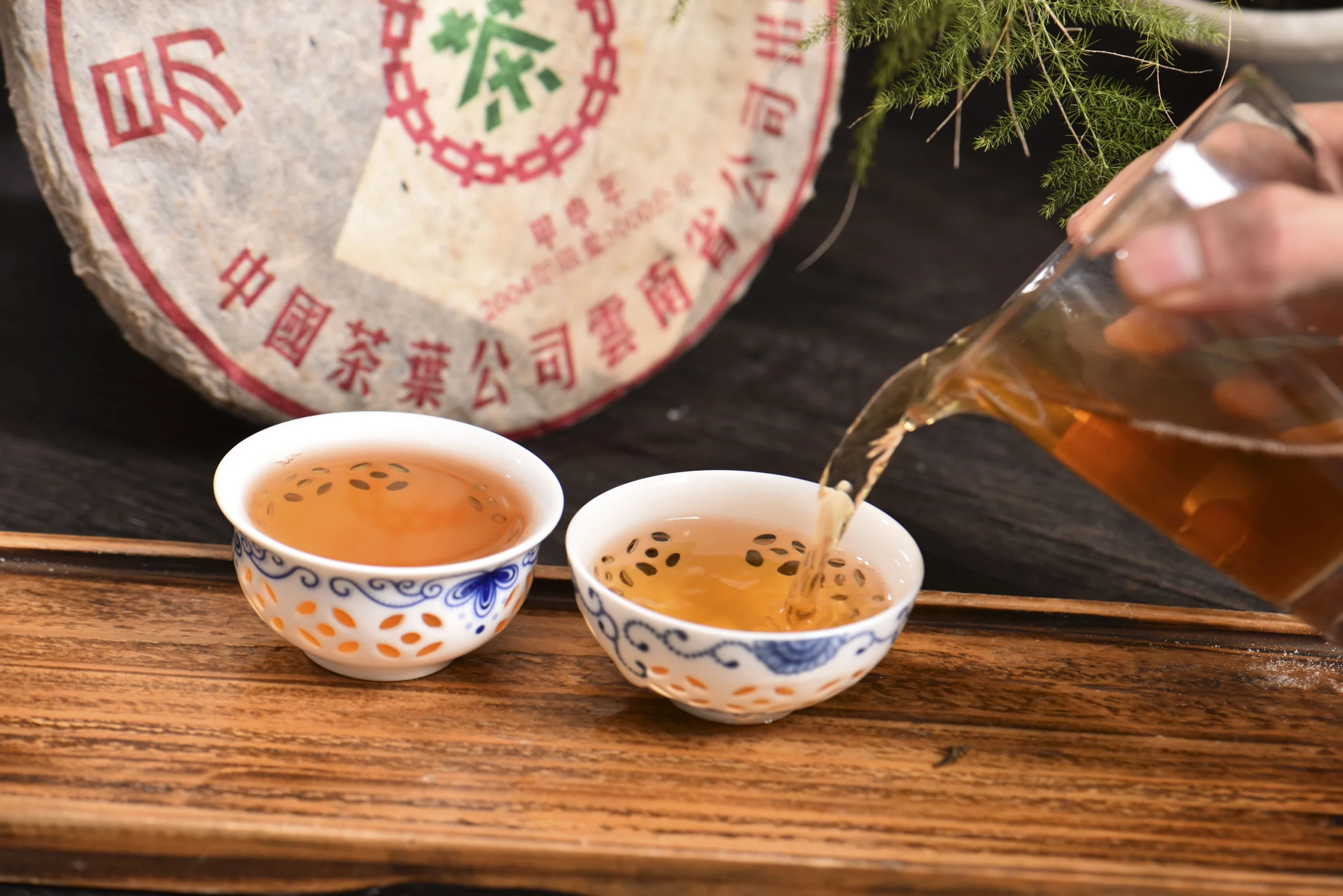 Industrieller Pu-Erh-Kuchen